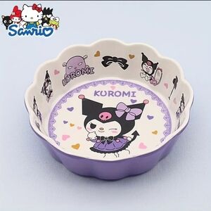 Sanrio Cute Kuromi  Plastic Bowl New